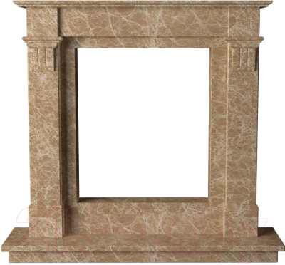Портал для камина Glivi Инга 144x30x133.5 Emperador Light (светло-коричневый)