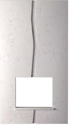 Портал для камина Glivi Мальта 139x10x254.5 Biancone (белый)