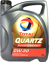 Моторное масло Total Quartz 9000 Energy 0W30 / 151522 (5л) - 