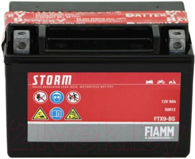 Мотоаккумулятор Fiamm FTX9-BS / 7904483 (8 А/ч)