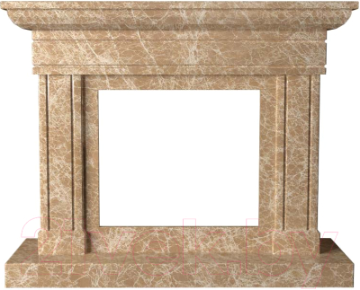 Портал для камина Glivi Миллениум 141x40x115 Emperador Light (светло-коричневый)
