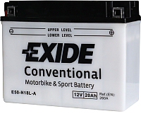 Мотоаккумулятор Exide E50-N18L-A (20 А/ч) - 