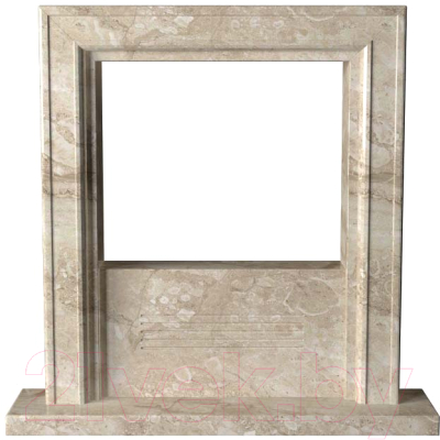 Портал для камина Glivi Полония 127x25x125 Breccia Sardo (темно-бежевый)