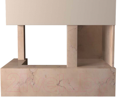 Портал для камина Glivi Сарагоса 152.5x80.5x95 Rosa Perlino (розовый)
