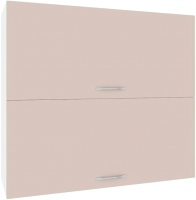 Шкаф навесной для кухни Кортекс-мебель Корнелия Лира ВШ80-2г (капучино) - 