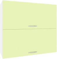 Шкаф навесной для кухни Кортекс-мебель Корнелия Лира ВШ80-2г (салатовый) - 