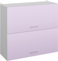 Шкаф навесной для кухни Кортекс-мебель Корнелия Лира ВШ80-2г (сирень) - 