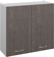 Шкаф навесной для кухни Кортекс-мебель Корнелия Лира ВШ80с (береза) - 