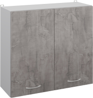 Шкаф навесной для кухни Кортекс-мебель Корнелия Лира ВШ80с (оникс) - 