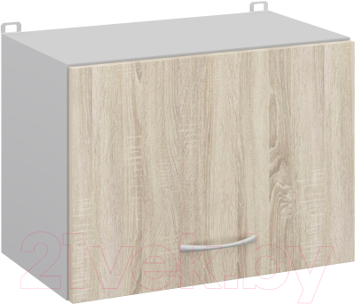 Шкаф под вытяжку Кортекс-мебель Корнелия Лира ВШГ50-1г-360 (дуб сонома)