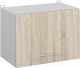 Шкаф под вытяжку Кортекс-мебель Корнелия Лира ВШГ50-1г-360 (дуб сонома) - 