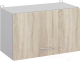 Шкаф под вытяжку Кортекс-мебель Корнелия Лира ВШГ60-1г-360 (дуб сонома) - 