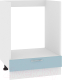 Шкаф под духовку Кортекс-мебель Корнелия Мара НШ60д (голубой) - 
