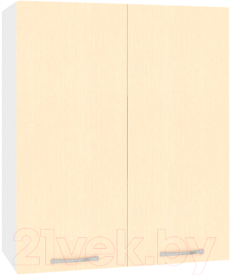 Шкаф навесной для кухни Кортекс-мебель Корнелия Лира ВШ60с (венге светлый)