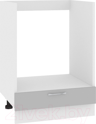 Шкаф под духовку Кортекс-мебель Корнелия Мара НШ60д (серый)