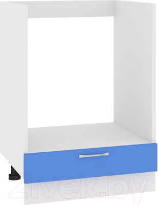 Шкаф под духовку Кортекс-мебель Корнелия Мара НШ60д (синий)
