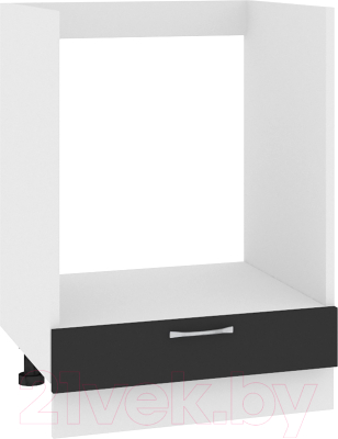 Шкаф под духовку Кортекс-мебель Корнелия Мара НШ60д (черный)
