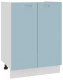 Шкаф под мойку Кортекс-мебель Корнелия Мара НШ60м (голубой) - 