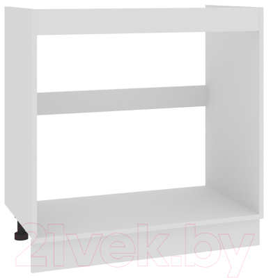 Шкаф под мойку Кортекс-мебель Корнелия Мара НШ80м (белый)