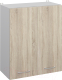 Шкаф навесной для кухни Кортекс-мебель Корнелия Лира ВШ60с (дуб сонома) - 