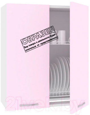 Шкаф навесной для кухни Кортекс-мебель Корнелия Лира ВШ60с (кремовый)
