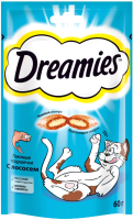 Лакомство для кошек Dreamies С лососем (60г) - 