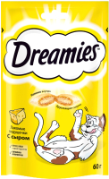 Лакомство для кошек Dreamies С сыром (60г) - 