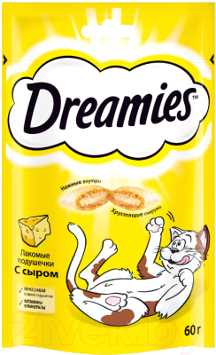 Лакомство для кошек Dreamies С сыром (60г)