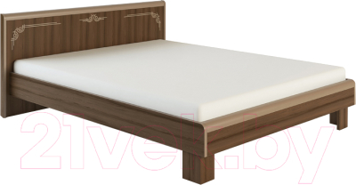 Каркас кровати МСТ. Мебель Оливия № 1.2 160x200 (дезира темный)