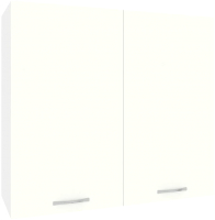 Шкаф навесной для кухни Кортекс-мебель Корнелия Лира ВШ80 (белый) - 