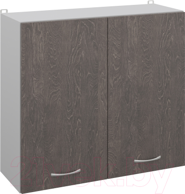 Шкаф навесной для кухни Кортекс-мебель Корнелия Лира ВШ80 (береза)