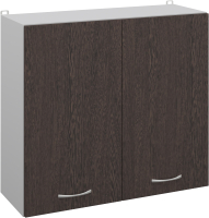 Шкаф навесной для кухни Кортекс-мебель Корнелия Лира ВШ80 (венге) - 