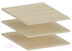 Комплект полок для корпусной мебели Лером Карина ПЛ-1023-АС (ясень асахи)