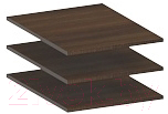 Комплект полок для корпусной мебели Лером Карина ПЛ-1023-АТ (акация молдау)