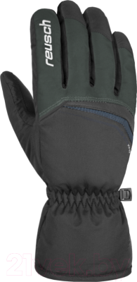 Перчатки лыжные Reusch Snow King / 4801198 681 (р-р 10.5, Dark Granite/Black)