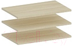 Комплект полок для корпусной мебели Лером Карина ПЛ-1026-АС (ясень асахи)