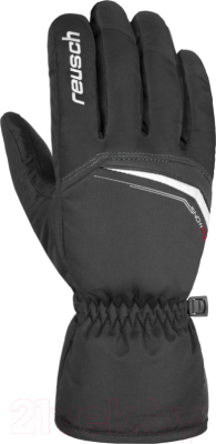 Перчатки лыжные Reusch Snow King / 4801198 701 (р-р 9, Black/White)