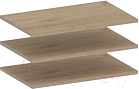 Комплект полок для корпусной мебели Лером Карина ПЛ-1026-ГС (гикори джексон светлый)