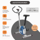 Велотренажер Sundays Fitness Simple Line ES-8001 (синий) - 