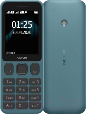 Мобильный телефон Nokia 125 Dual Sim / TA-1253 (синий)