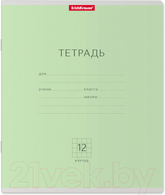 Изображение товара Тетрадь Erich Krause Классика / 35184 (12л, клетка)
