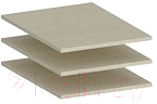 Комплект полок для корпусной мебели Лером Мелисса ПЛ-104-БД (дуб беленый)