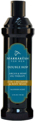 

Шампунь для волос Marrakesh, For Men Double Hop 2 in 1 Shampoo&Body