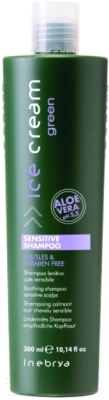 Шампунь для волос Inebrya Sensitive успокаивающий для чувствительной кожи головы (300мл)