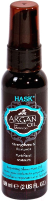 Масло для волос HASK Для восстановления и придания блеска волосам с экстрактом арганы (59мл)