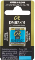 Акварельная краска Rembrandt 586 / 05865861 (кобальт бирюзово-синий, кювета) - 
