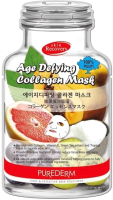 

Маска для лица тканевая Purederm, Skin Recovery Age Defying Collagen Mask