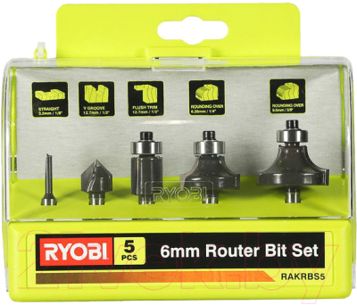 Набор фрез Ryobi RAKRBS5 (5132003828)