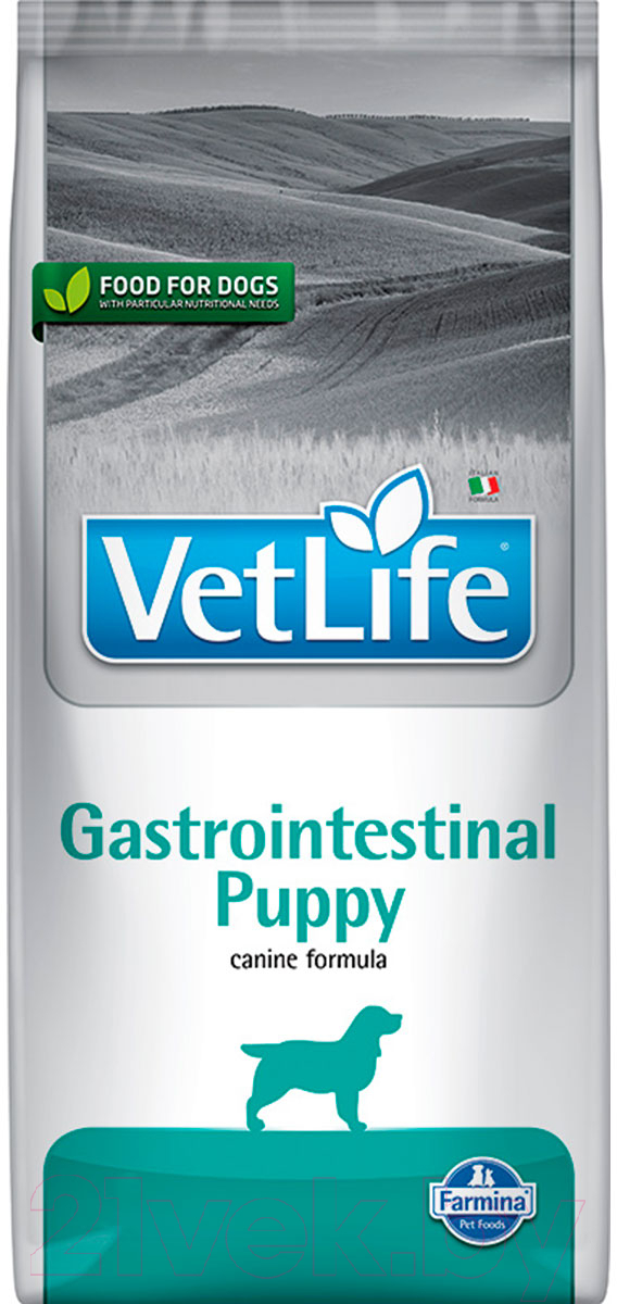 Сухой ветеринарный корм для собак Farmina Vet Life Gastro-Intestinal Puppy (2кг)