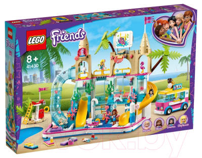 Конструктор Lego Friends Летний аквапарк / 41430